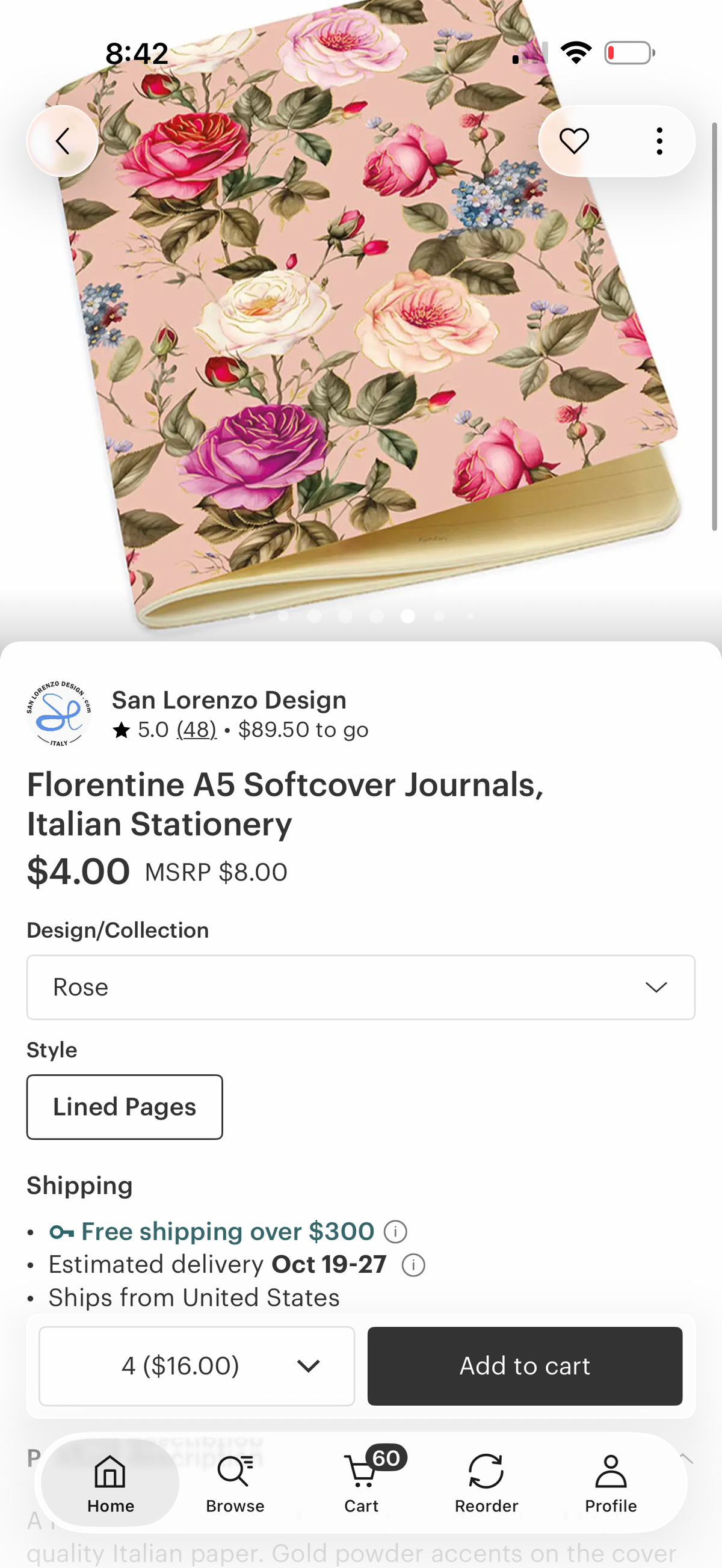 Rosa Fiorentina Journal